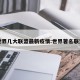 世界几大联盟最新疫情:世界著名联盟