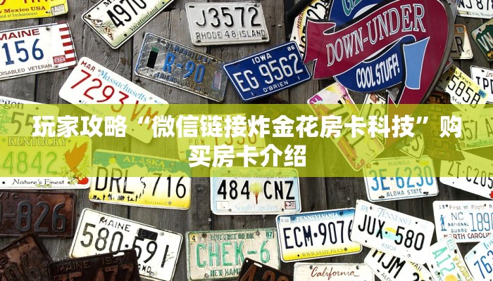 玩家攻略“微信链接炸金花房卡科技”购买房卡介绍