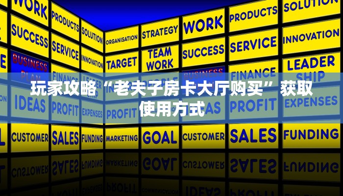 玩家攻略“老夫子房卡大厅购买”获取使用方式